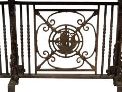 Oscar Bach Wrought Iron Bench - 4143534