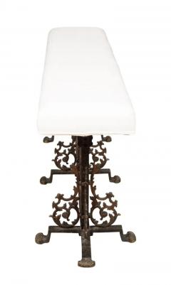 Oscar Bach Wrought Iron Bench - 4143573
