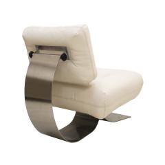 Oscar Niemeyer Alta Model Lounge Chair Designed by Oscar Niemeyer France 70s - 2420204