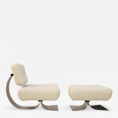 Oscar Niemeyer Alta Model Lounge Chair Designed by Oscar Niemeyer France 70s - 2420555