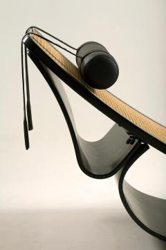 Oscar Niemeyer Mid Century Modern Rio Chaise by Oscar and Anna Maria Niemeyer Brazil 1970s - 1212725