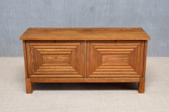Oscar Nilsson Exceptional Oscar Nilsson Attributed Sideboard in Oak Wood Sweden 1940s - 4655216