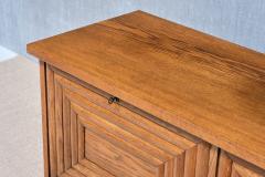 Oscar Nilsson Exceptional Oscar Nilsson Attributed Sideboard in Oak Wood Sweden 1940s - 4655225