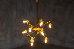 Oscar Torlasco Atomic Chandelier by Oscar Torlasco Italy 1950s - 4790708