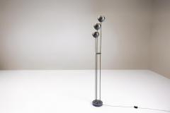 Oscar Torlasco Floorlamp in Enameled Metal and Stainless Steel by Oscar Torlasco for Lumi - 4060671