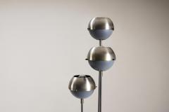 Oscar Torlasco Floorlamp in Enameled Metal and Stainless Steel by Oscar Torlasco for Lumi - 4060672