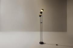 Oscar Torlasco Floorlamp in Enameled Metal and Stainless Steel by Oscar Torlasco for Lumi - 4060676