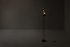 Oscar Torlasco Floorlamp in Enameled Metal and Stainless Steel by Oscar Torlasco for Lumi - 4060678