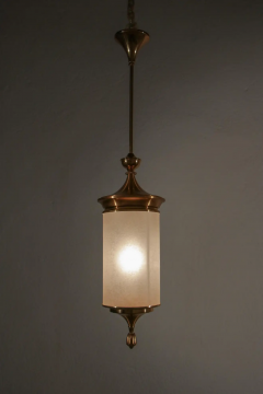 Oscar Torlasco Italian Mid Century Pendant Lamp Attributed to Oscar Torlasco 1950s - 2602190