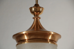 Oscar Torlasco Italian Mid Century Pendant Lamp Attributed to Oscar Torlasco 1950s - 2602196