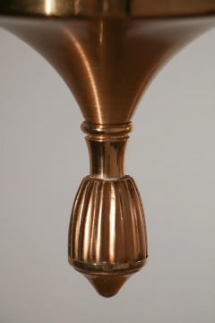 Oscar Torlasco Italian Mid Century Pendant Lamp Attributed to Oscar Torlasco 1950s - 2602200