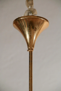 Oscar Torlasco Italian Mid Century Pendant Lamp Attributed to Oscar Torlasco 1950s - 2602202