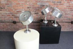 Oscar Torlasco Italian Modernist Adjustable Aluminum Table Lamp by Oscar Torlasco for Lumi - 3670010