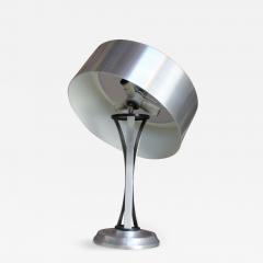 Oscar Torlasco Italian Modernist Adjustable Aluminum Table Lamp by Oscar Torlasco for Lumi - 3671777