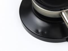 Oscar Torlasco Oscar Torlasco Black Nickel Table Desk Swivel Lamp Lumi Milano Italy 1960s - 4371794