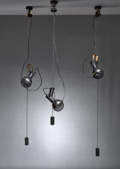 Oscar Torlasco Set of three Oscar Torlasco pendants with counterweight - 1266880