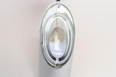 Oscar Torlasco Vintage Italian Chrome and Glass Collapsible Table Lamp by Oscar Torlasco - 4738270