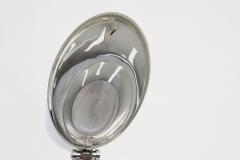 Oscar Torlasco Vintage Italian Chrome and Glass Collapsible Table Lamp by Oscar Torlasco - 4738271