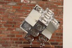 Oscar Torlasco Vintage Italian Modernist Stilkronen Chrome Table Lamp by Oscar Torlasco - 4581224