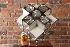 Oscar Torlasco Vintage Italian Modernist Stilkronen Chrome Table Lamp by Oscar Torlasco - 4581228