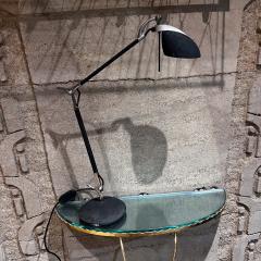 Oscar Torlasco Vintage Sculptural Modern Office Desk Lamp Black Tensor - 3283722