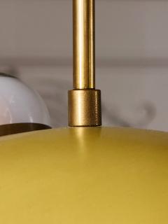 Oscar Torlasco Yellow Mod 551 Chandelier by Oscar Torlasco for Lumi - 4693468