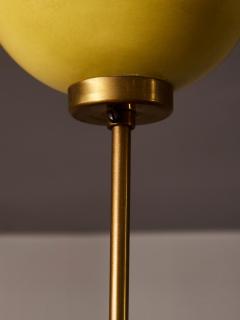 Oscar Torlasco Yellow Mod 551 Chandelier by Oscar Torlasco for Lumi - 4693479