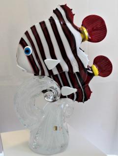 Oscar Zanetti Murano Glass Aquarium Sculpture by Zanetti - 2014039