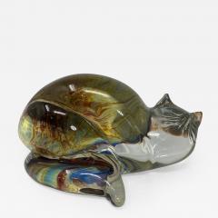 Oscar Zanetti Murano Glass Cat - 2592359