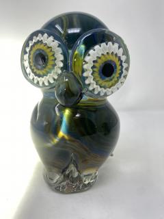 Oscar Zanetti Murano Glass Owl - 2576757