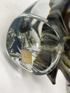 Oscar Zanetti Murano Glass Owl - 2576761