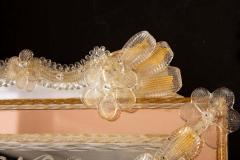Oscar Zanetti Superb Midcentury Venetian Mirror Murano signed Zanetti O - 1578586