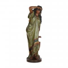 Oskar Gladenbeck Large terracotta female figure by Oskar Gladenbeck - 3654148