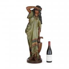 Oskar Gladenbeck Large terracotta female figure by Oskar Gladenbeck - 3654154