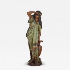 Oskar Gladenbeck Large terracotta female figure by Oskar Gladenbeck - 3658534