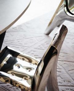 Oskar Zieta CHIPPENSTEEL 0 5 CHAIR IN POLISHED STAINLESS STEEL LIMITED EDITION ZIETA - 2396539