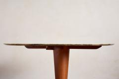 Osvaldo Borsani 1950s Italian Green Marble Center Table - 4277837