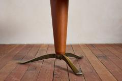 Osvaldo Borsani 1950s Italian Green Marble Center Table - 4277877