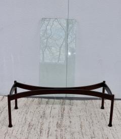Osvaldo Borsani 1960s Mid Century Modern Italian Coffee Table With Glass Top - 3055974