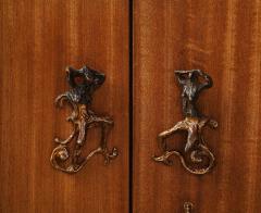 Osvaldo Borsani 2 Door Cabinet by Osvaldo Borsani Lucio Fontana for ABV - 3926651