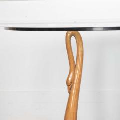 Osvaldo Borsani 20th Century Glass and Sycamore Table by Osvaldo Borsani - 3560562
