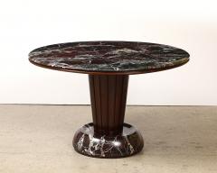Osvaldo Borsani Circular Pedestal Center Dining Table by Osvaldo Borsani - 4331429
