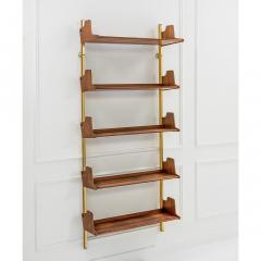 Osvaldo Borsani Elegant Mid Century Shelving unit Model E60 by Osvaldo Borsani for Tecno - 3446495