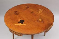 Osvaldo Borsani Fine 1940s 5 Legged Italian Game Table by Osvaldo Borsani - 2709913