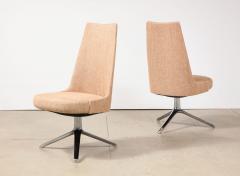 Osvaldo Borsani High Back Swivel Chairs by Osvaldo Borsani Valeria Fantoni - 2082782