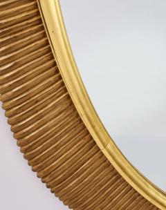 Osvaldo Borsani Important Borsani Gold Leaf Mirror Italy 1950s - 4505549