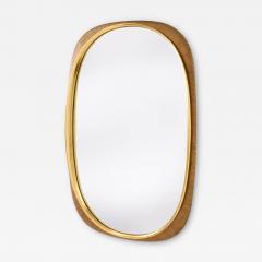 Osvaldo Borsani Important Borsani Gold Leaf Mirror Italy 1950s - 4508058