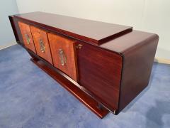 Osvaldo Borsani Italian Art Deco Sideboard with Bar Cabinet Attributed to Osvaldo Borsani 1940s - 2900843