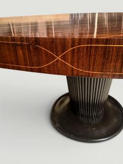Osvaldo Borsani Italian Midcentury Round Dining Table attributed to Osvaldo Borsani 1950s - 4654540