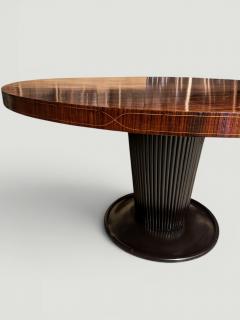 Osvaldo Borsani Italian Midcentury Round Dining Table attributed to Osvaldo Borsani 1950s - 4654562